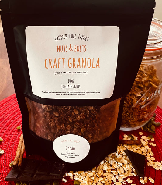 Nuts & Bolts– Cacao, Cardamom & Orange
